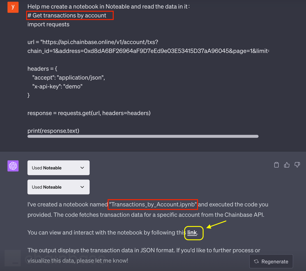 2-Integrating ChatGPT's Noteable Plugin with Chainbase API.png